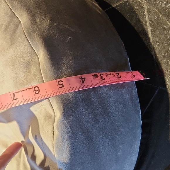 Gray Fabric Meditation Yoga Pillow Cushion - Picture 6 of 6